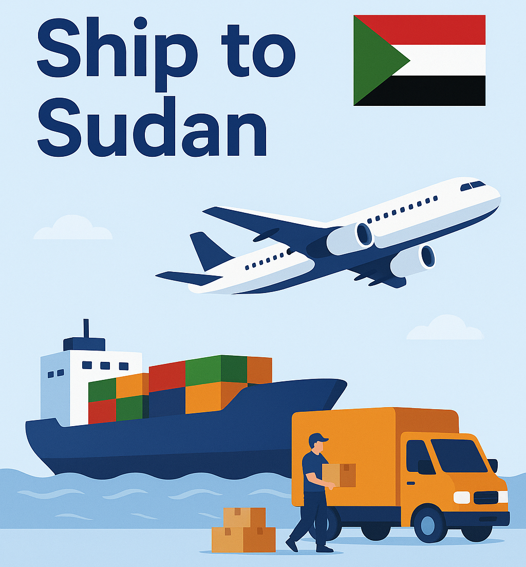 Shipping to Sudan
